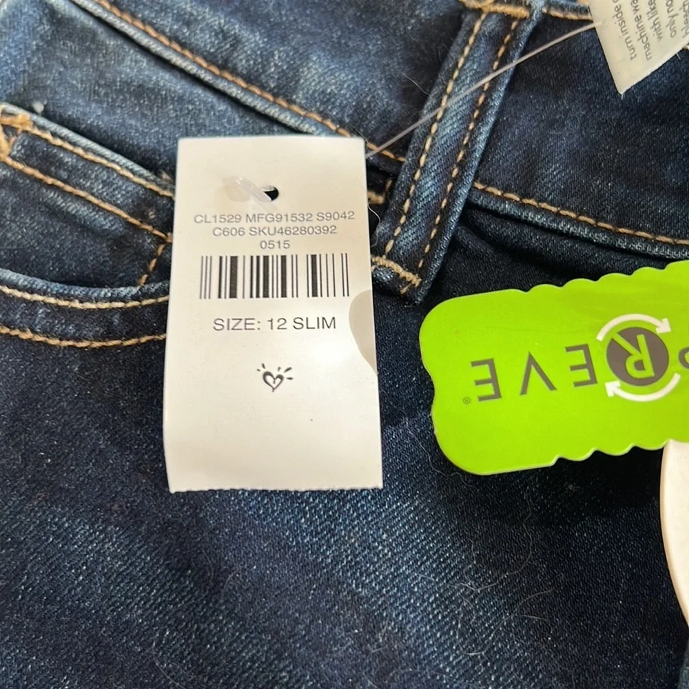 Justice high rise jeggings size 12 slim